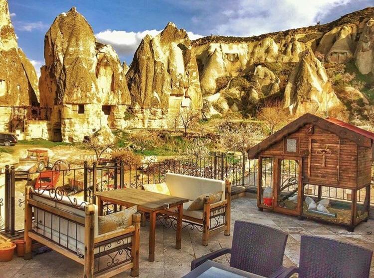 فندق كابادوكيا ستون بالاس غوريمِيه المظهر الخارجي الصورة